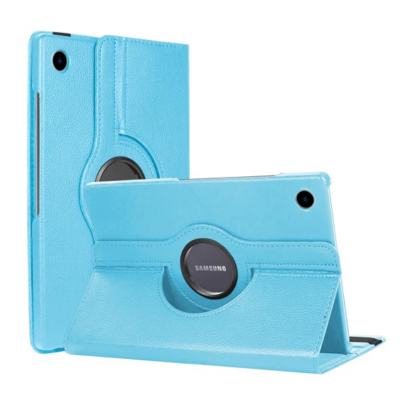 CaseUp Samsung Galaxy Tab A8 X200 Kılıf 360 Rotating Stand Mavi 1